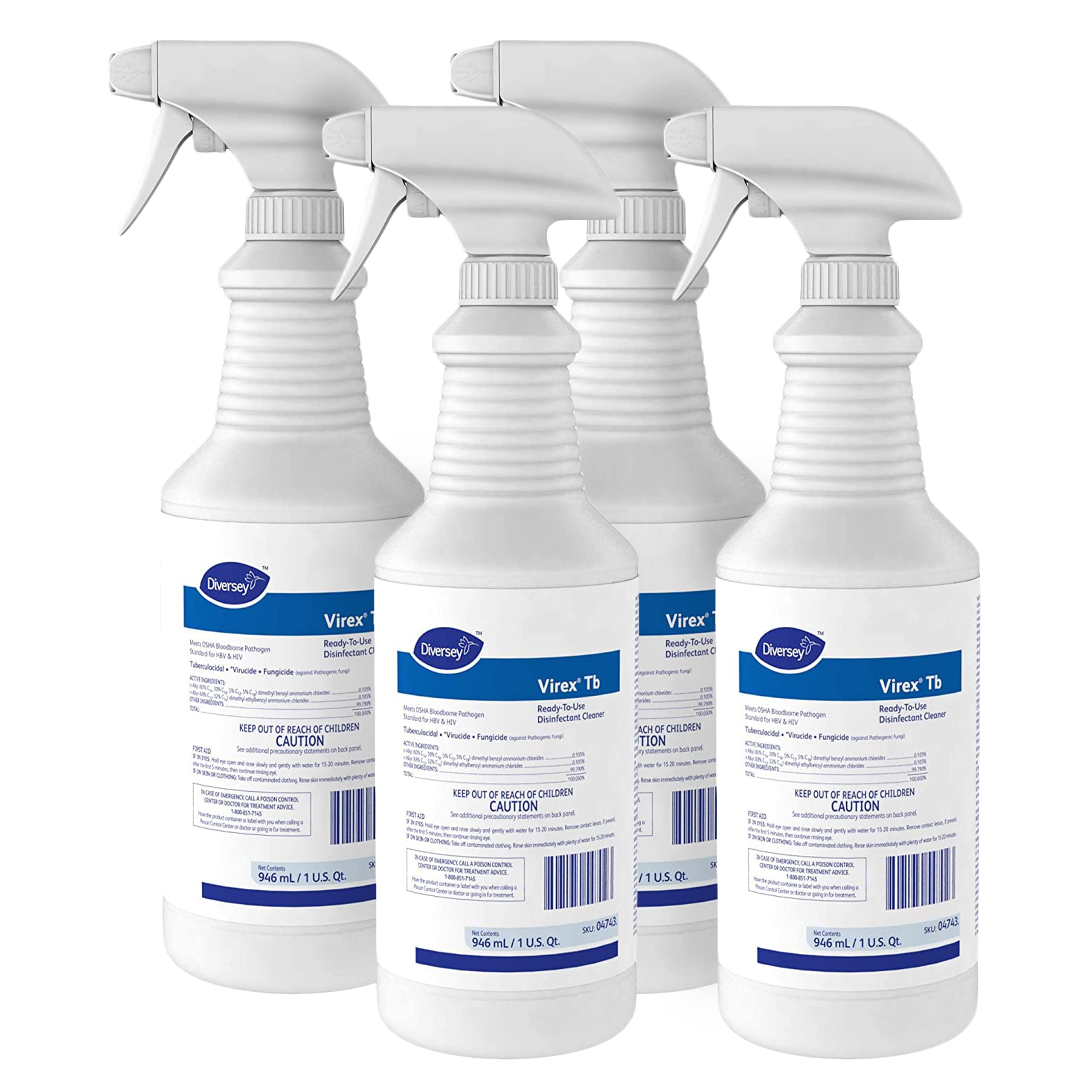 Buy Diversey Virex Tb ReadyToUse Disinfectant Cleaner 32 Oz (Pack