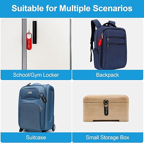 Miniatura 6 de Candado inteligente de huellas dactilares para casillero, pequeño bloqueo de huellas dactilares recargable, candado biométrico sin llave para