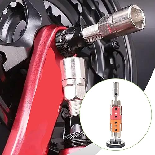 Miniatura 2 de Kit de herramientas de reparación de bicicletas, herramienta de mantenimiento, destornillador, hexágono, aleación de aluminio, giratoria, para