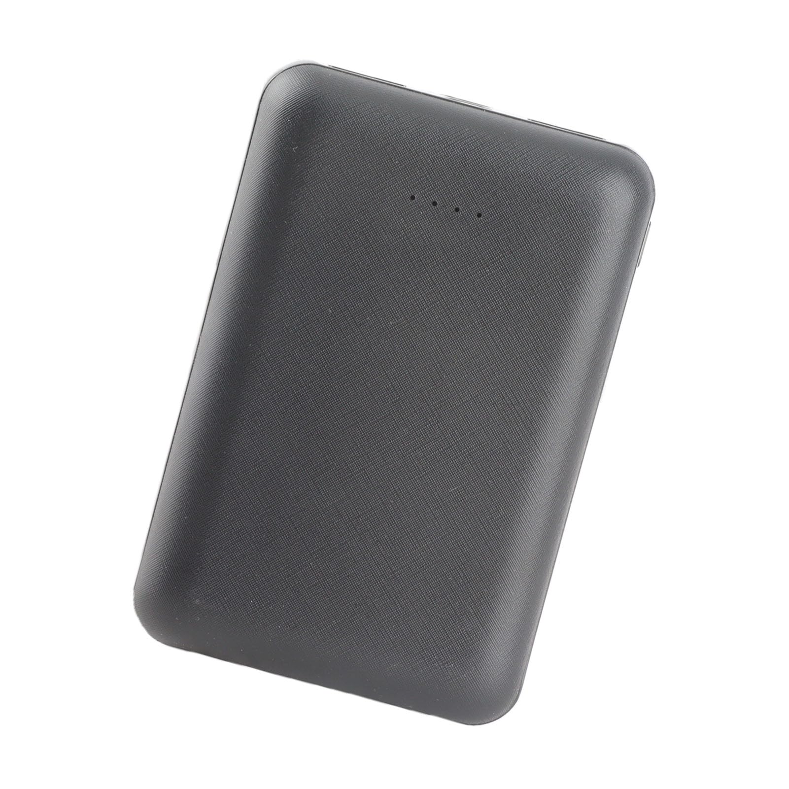 Tosuny Batterie 10 000 MAh, Grande compatibilité, Batterie Externe Portable pour Vestes Chauffantes, Gilets, Pantalons, Compatible avec la Plupart des Vêtements Chauffants 5 V, Noir