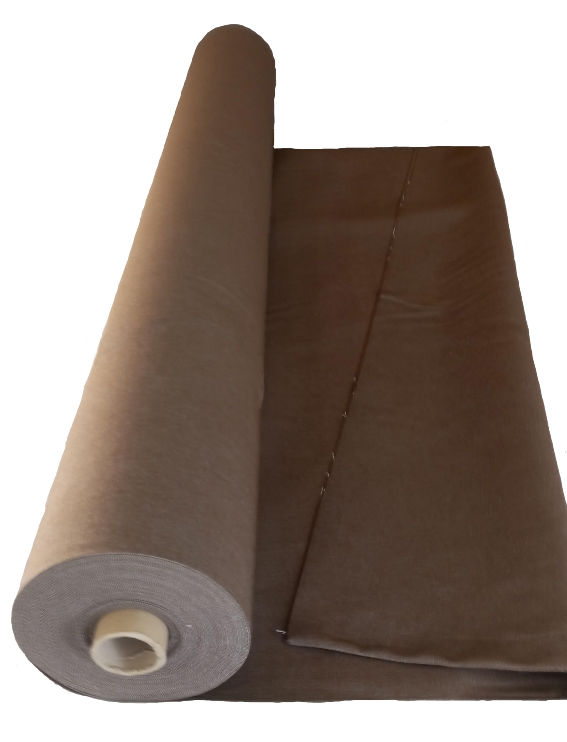 Tela Toldo Antimanchas Repelente al Agua, 100% acrílico, tratado con Teflón 320 cmts de Ancho, Impermeable por Metros. (Chocolate, 4 Metros)