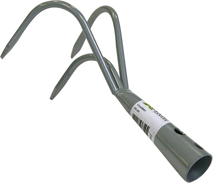 Xclou Garden Grubber, Handgrubber aus Stahl mit Pulverbeschichtung, 3