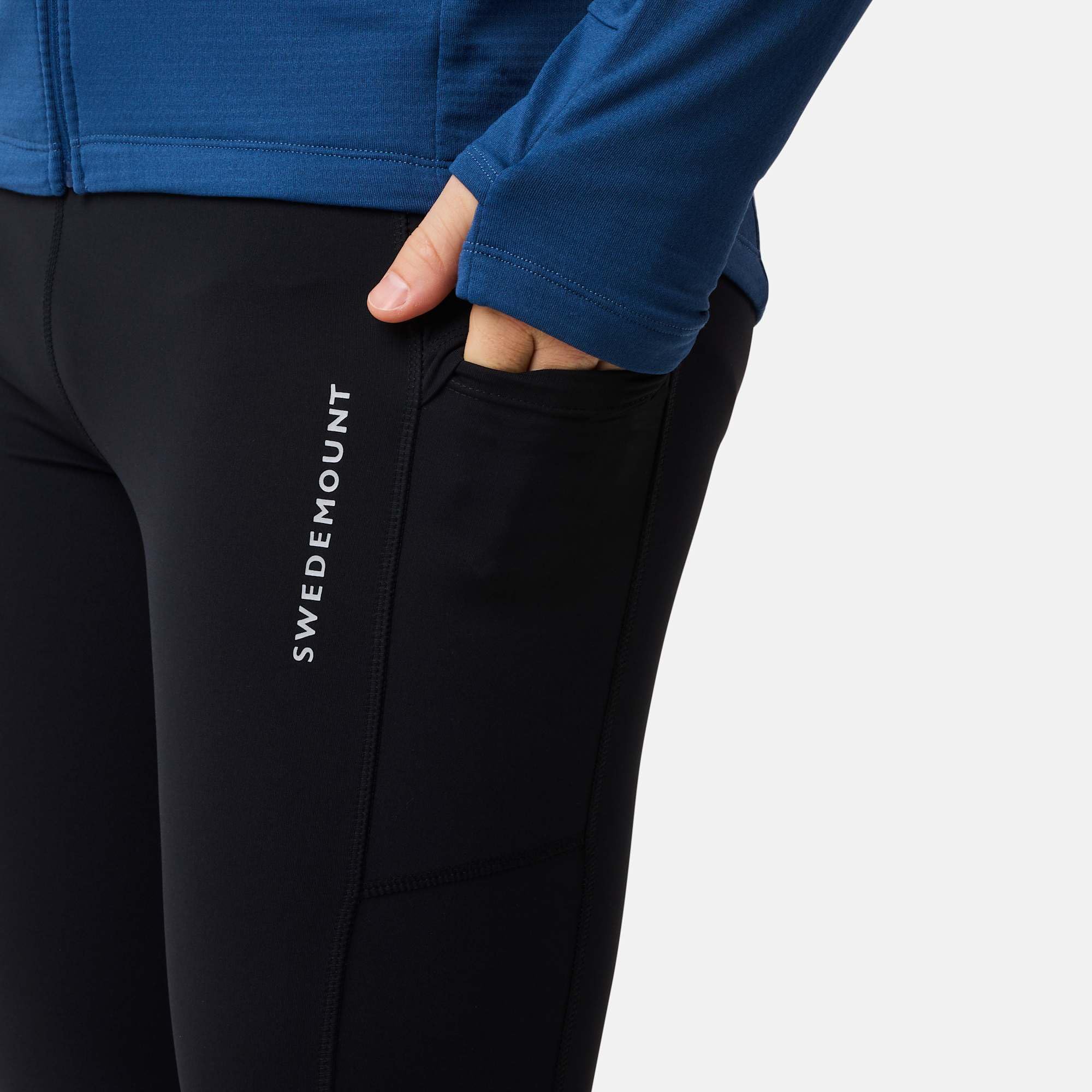 Swedemount Ultra Light Collants Longs – Collants de Performance légers et Respirants pour Course, Gym et entraînement Fitness pour Hommes