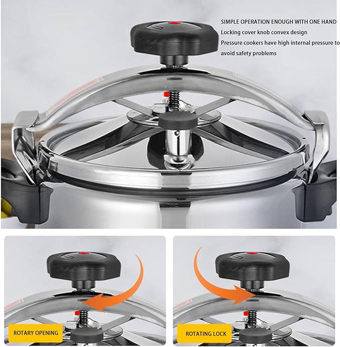 Olla a Presión de Aluminio 4L Fabater miniatura 6