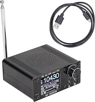 Amazon.co.jp: QANYEGN ラジオ受信機、FM AM受信機、150K～108MHz