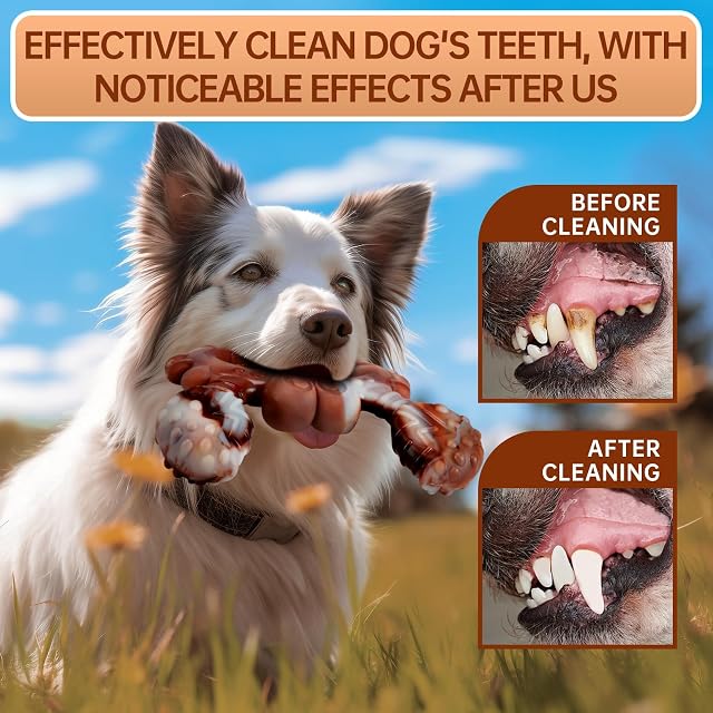 Foto 4 de 7 de ZHVoyage Juguetes Indestructibles para Perros Grandes, Juguetes Duraderos para Perros