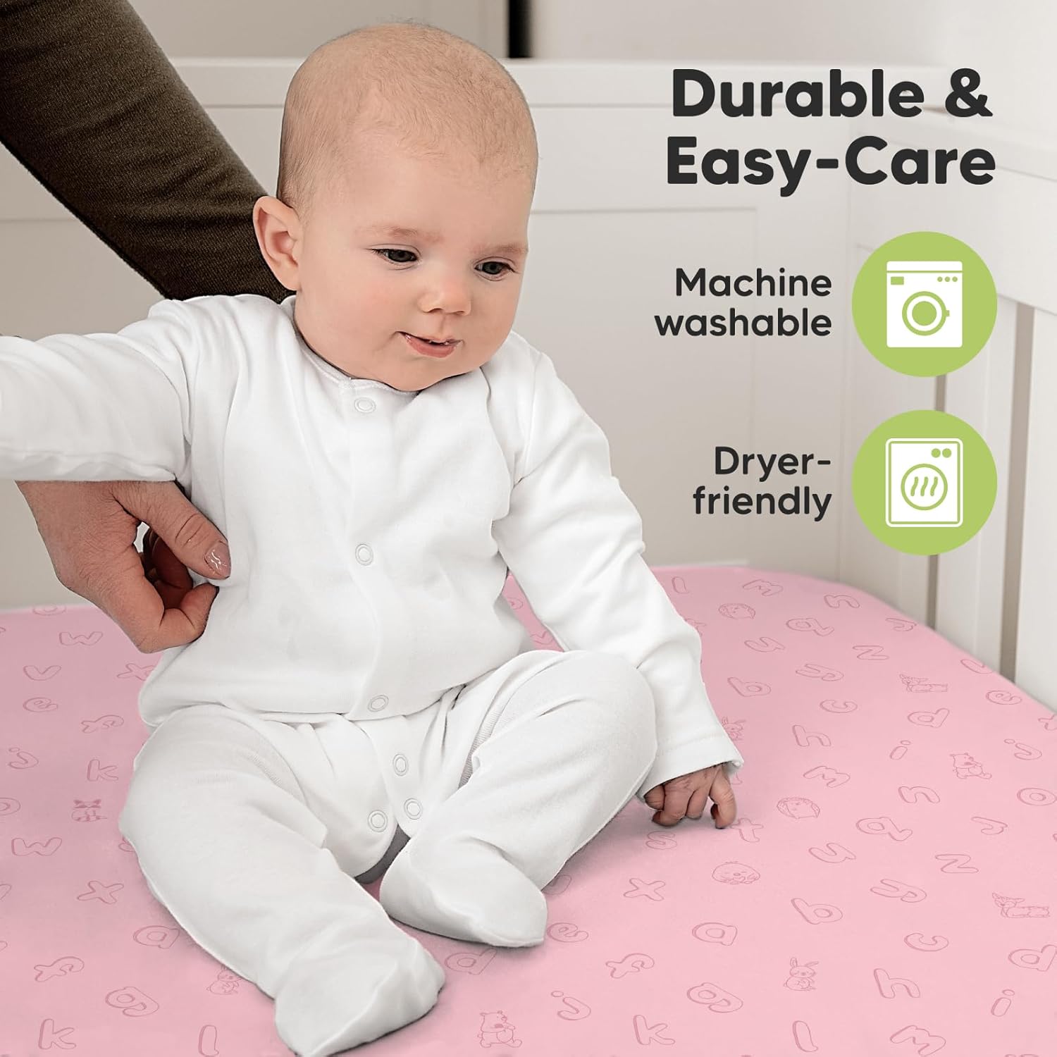4 X Jersey Sábana Bajera Ajustable 100% Algodón Cama Infantil