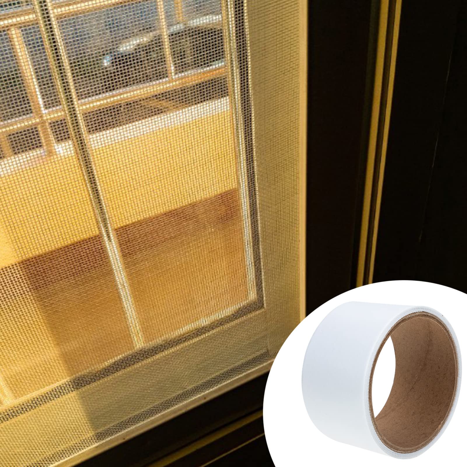 Baluue 5 Rollen Reparaturband Für Fenstergitter Türgitter-set Starker Klebstoff Installieren Robust Für Zelt Pool
