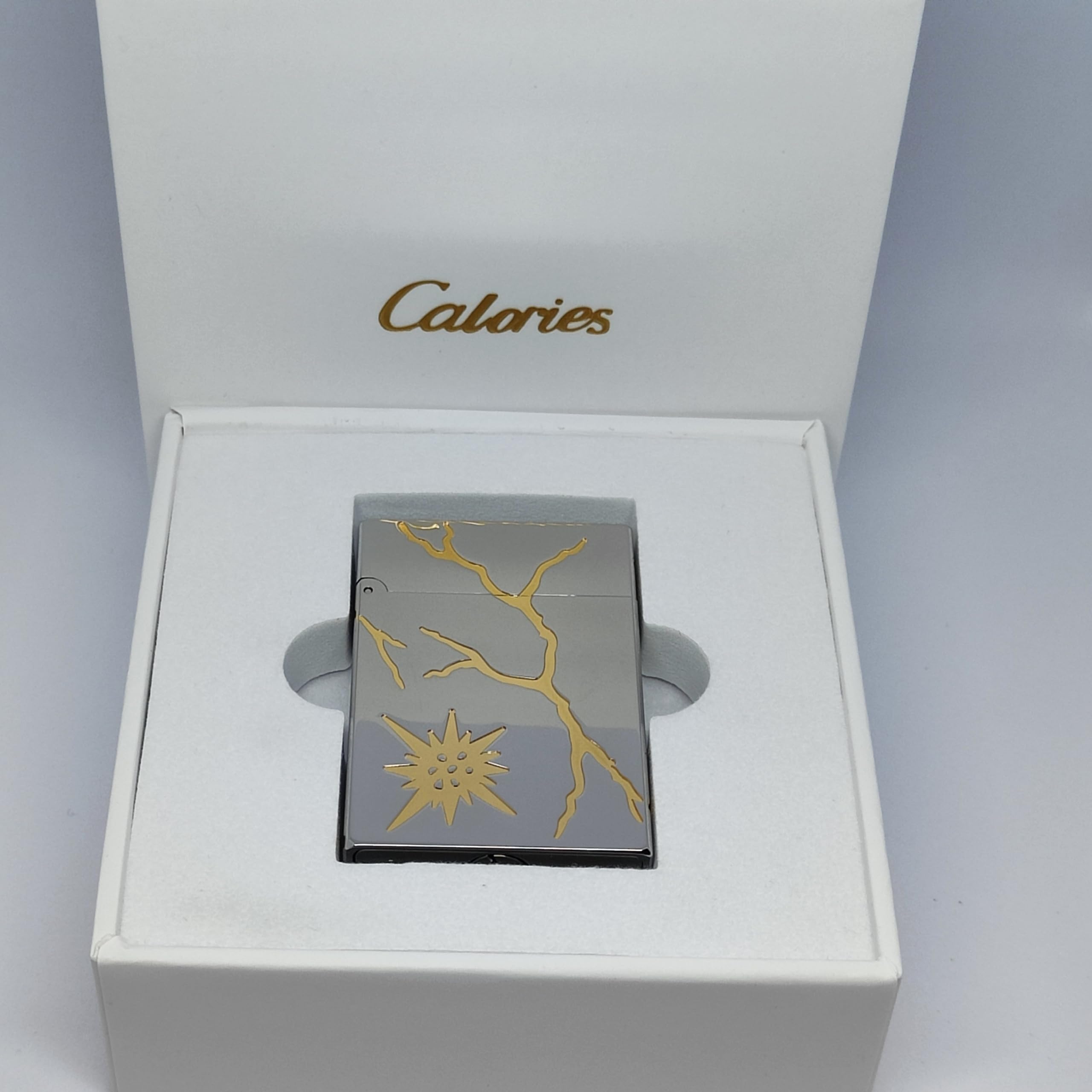 Amazon.co.jp: Calories オイルライター 快音ライター 機械式 H型 
