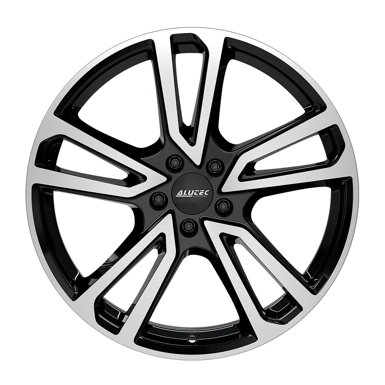 4 x Alutec felgi Tormenta 7.5Jx17 ET40 5x112, diamentowo-czarne, polerowane fronty kompatybilne z MERCEDES-BENZ A B C CLA E GLA GLB GLC S SLK SLC V Vito
