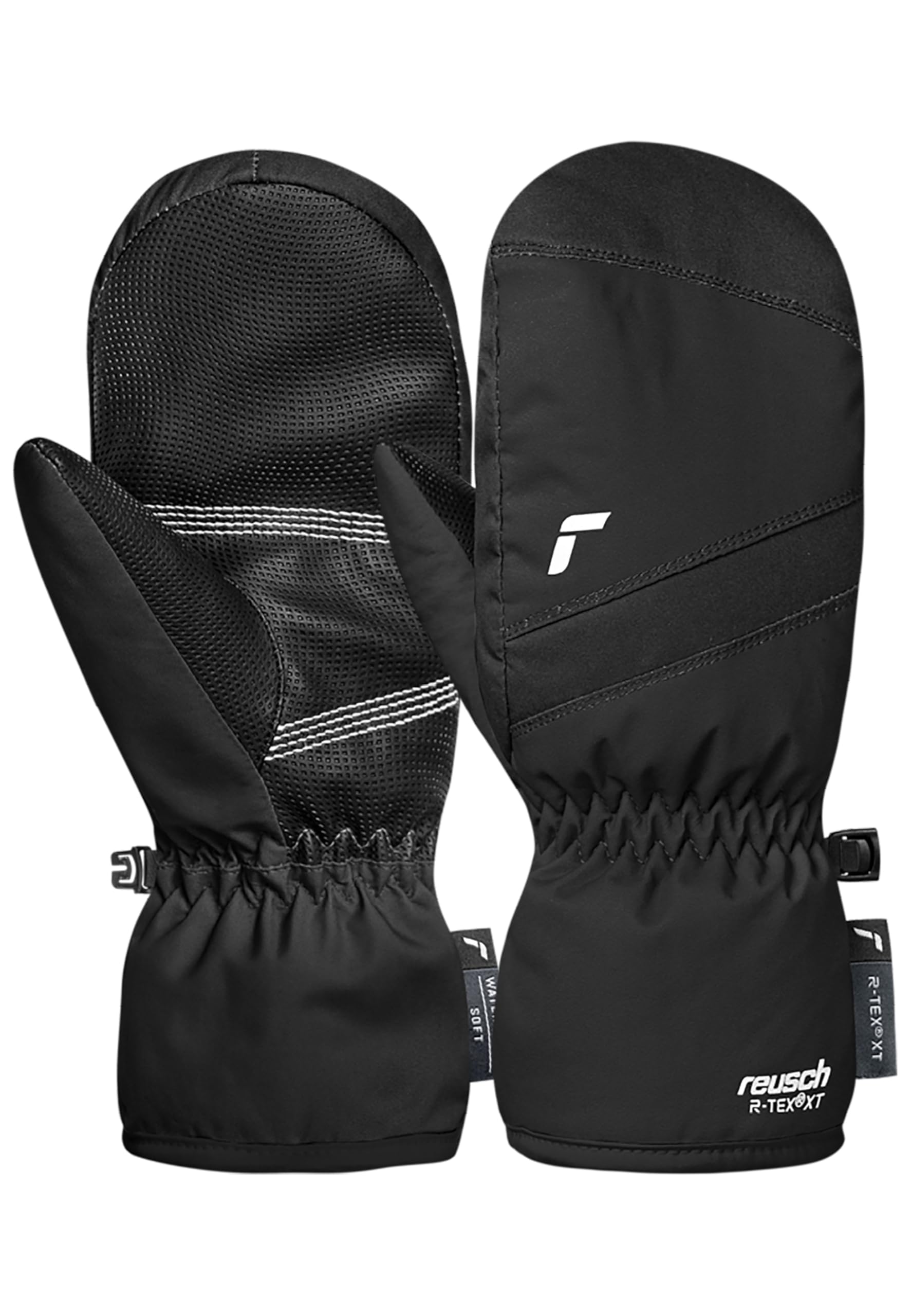 Reusch Wonder Junior Skihandschuhe – R-TEX XT Kinder Fäustlinge, wasserdicht & Winddicht – Winterhandschuhe mit TecFill-Isolierung, MicroActive-Futter & Softshell – für Mädchen & Jungen