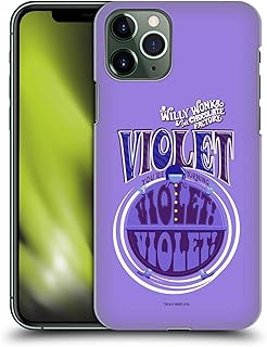 Head Case Designs Officially Licensed Willy Wonka and The Chocolate Factory Violet Beauregarde Graphics Hard Back Case Compatible with Apple iPhone 11 Pro