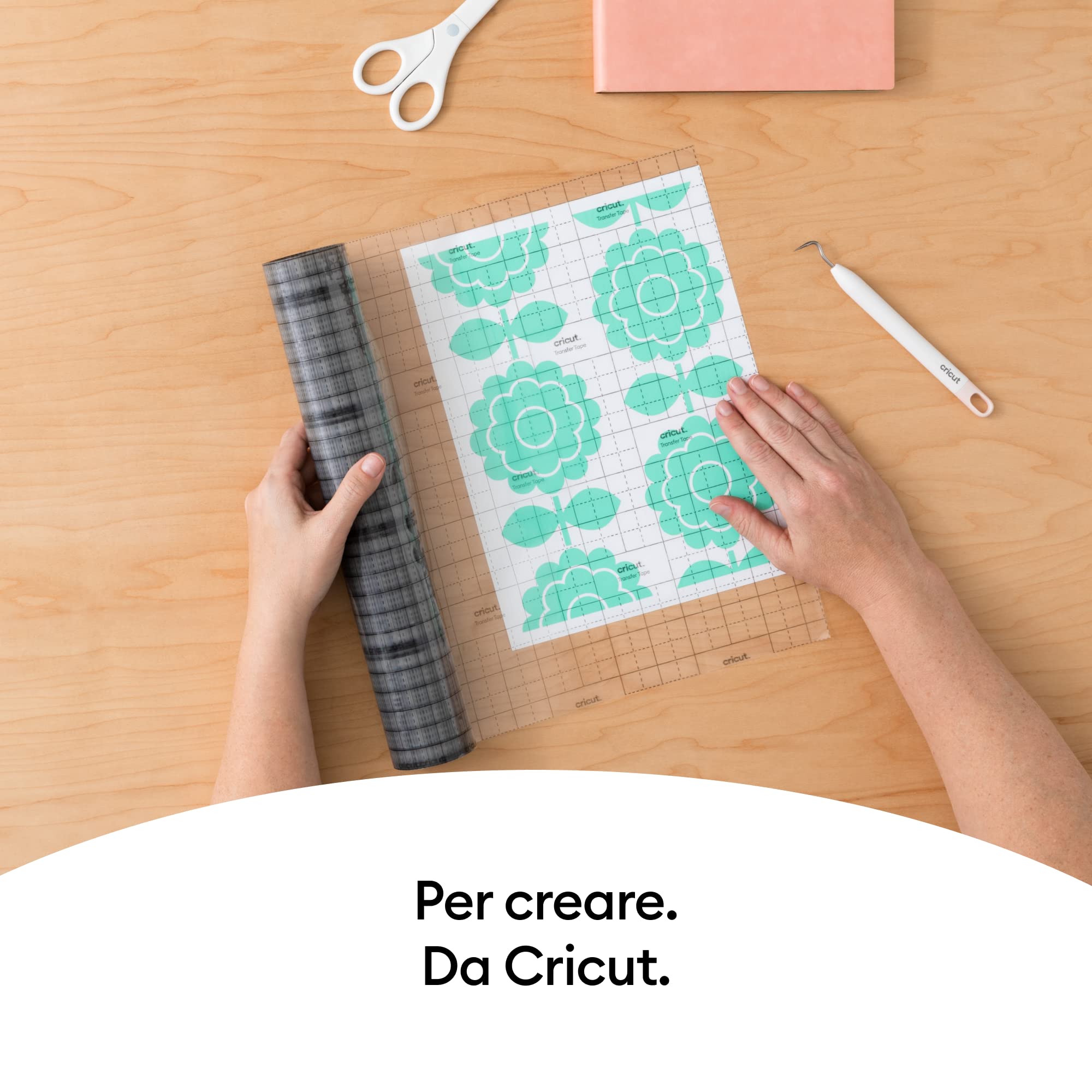 Cricut Nastro di trasferimento senza supporto | 33cm x 4,6m (13" x 15 ft)