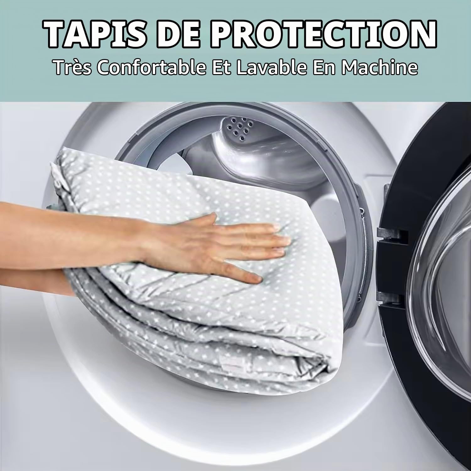 Tapis d'Éveil Bébé avec Arche Évolutif 20 Balles 5 Jouets Multifonction