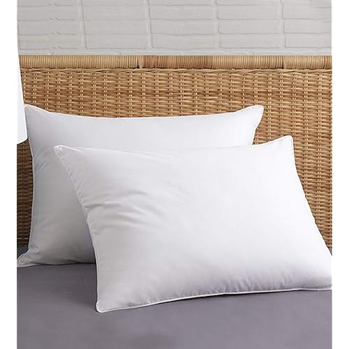 Universal Home Fashions Firm Hypoallergenic Bedroom Pack 2-Pack Bed Pillows, 2 Count (Pack of 1), White