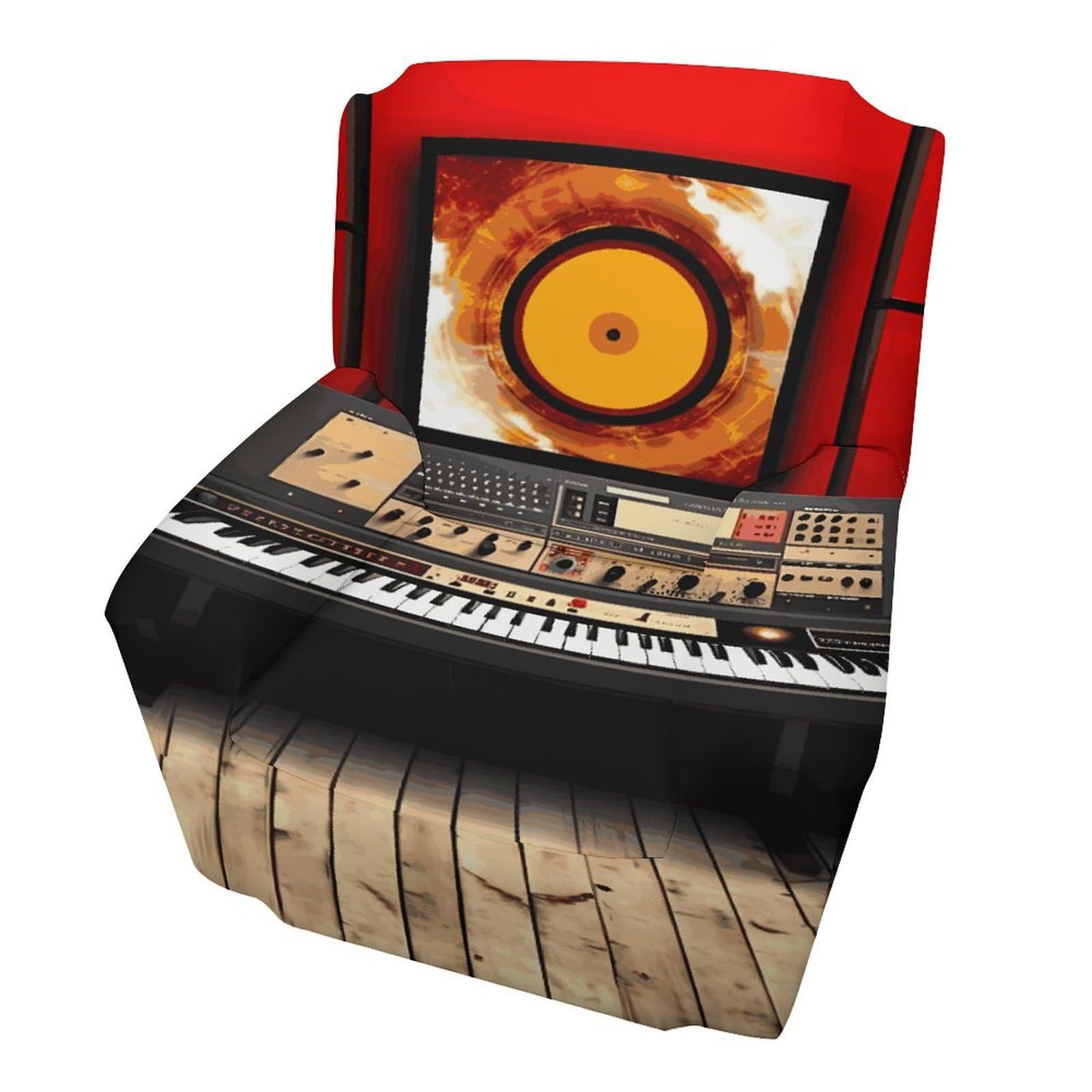 Fekiloot Style Music Studio Couch Cover Sofa Cover Sofa Slipcover