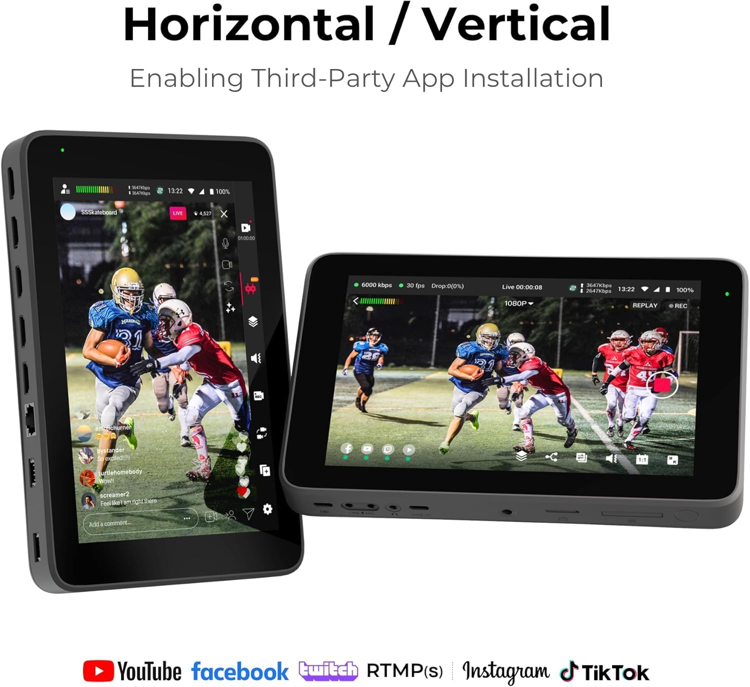 YoloBox Ultra ストリーミングタブレット Amazon.co.jp: YoloLiv YoloBox Ultra モバイルライブストリーミング