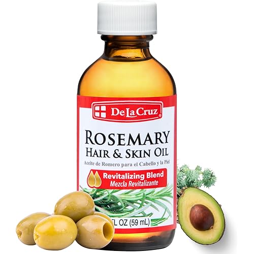 Rosemary Oil Blend Moisturizer with Castor, Avocado and Olive Oil - Topical Use Only 2 FL. Oz. (59 mL)