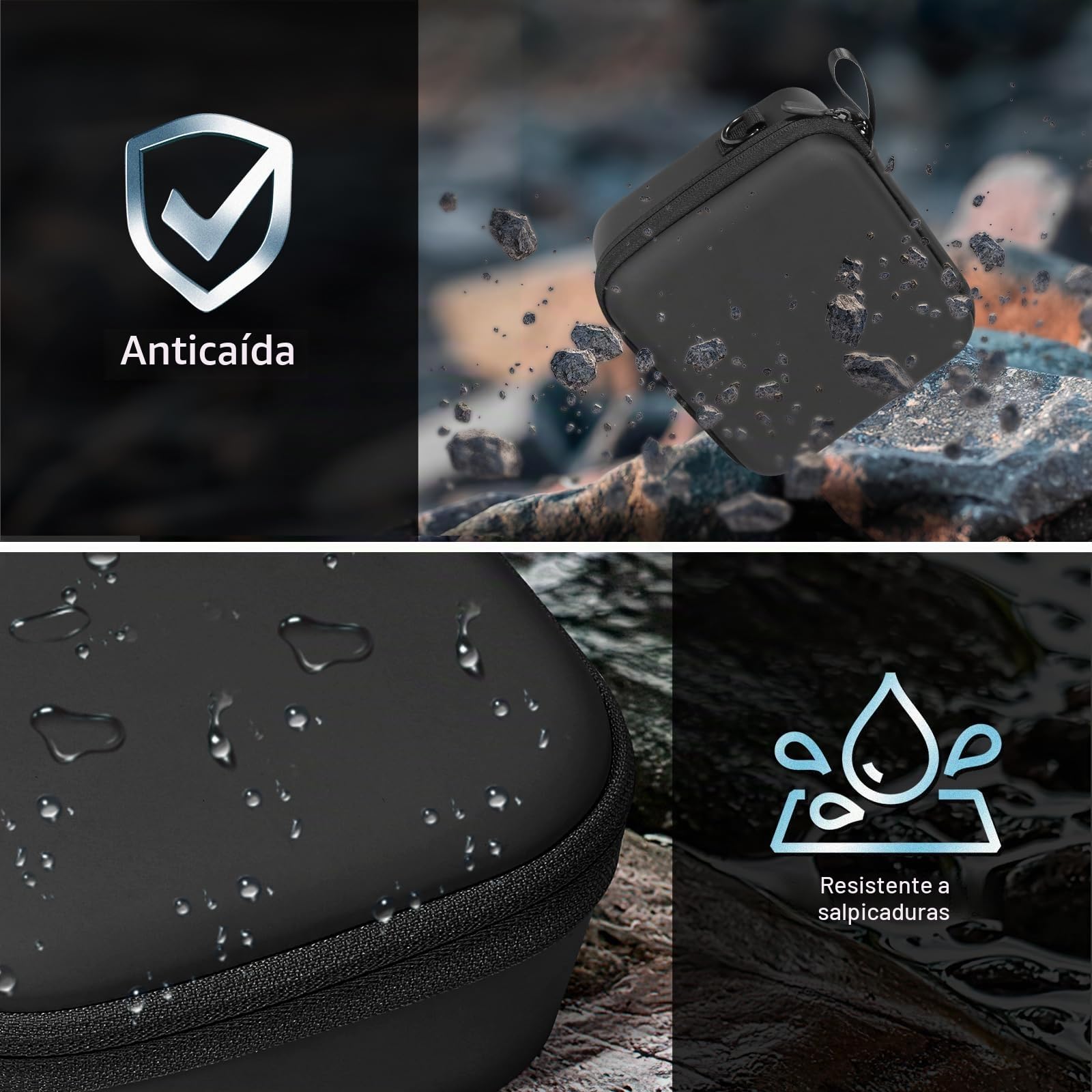FPVtosky Bolsa para Neo 2, portátil PU bolsa de transporte para DJI Neo 2 Drone Accesorios [solo bolsa]