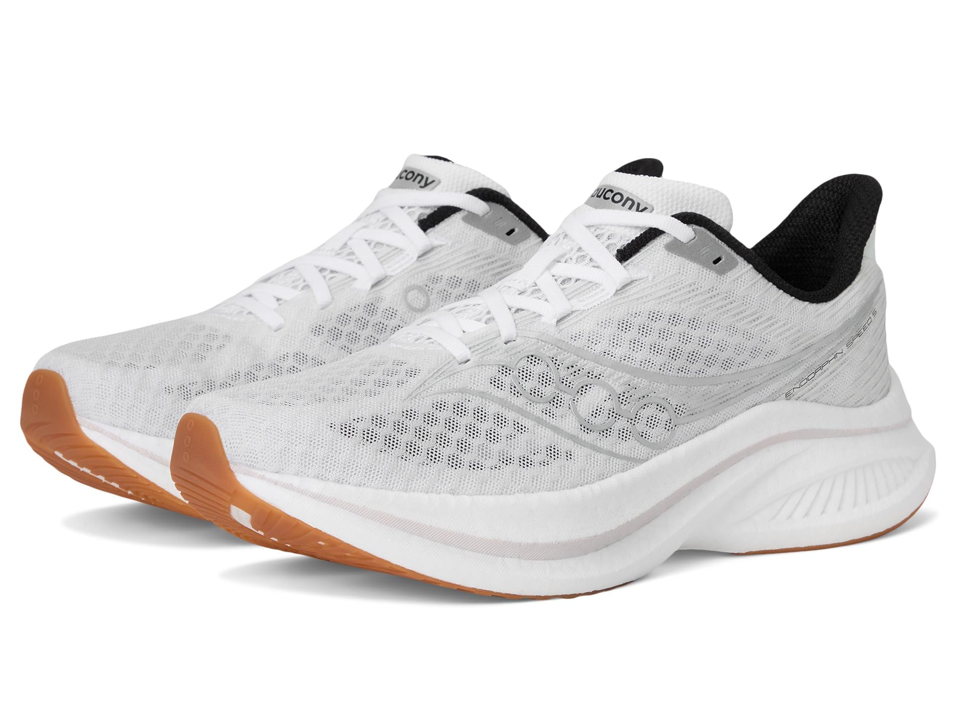 Saucony Endorphin Speed 5 USA 7 メンズ25.0 Saucony Endorphin Speed 5 masculino, Branco/Goma, 40 | Amazon.com.br