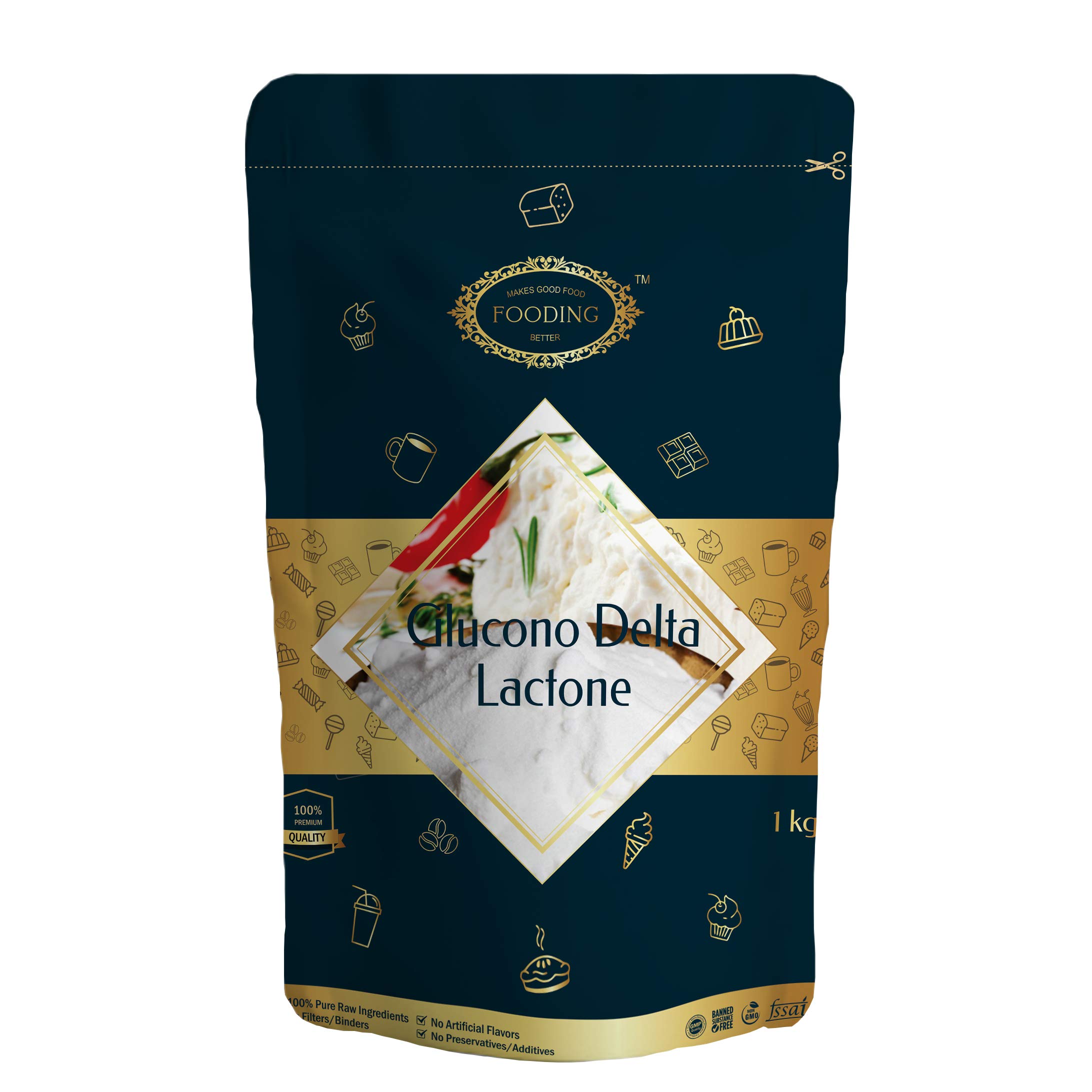 Fooding Glucono Delta Lactone Powder, 1kg (B08CXXSD7M) Amazon Price History, Amazon Price Tracker