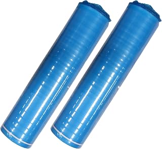 400SQFT AMERIQUE 2MM Premium Flooring Padding 3-in-1 Heavy Duty Foam Blue, 200SF/Roll, Pack of 2 Underlayment, with Tape & Vapor Barrier