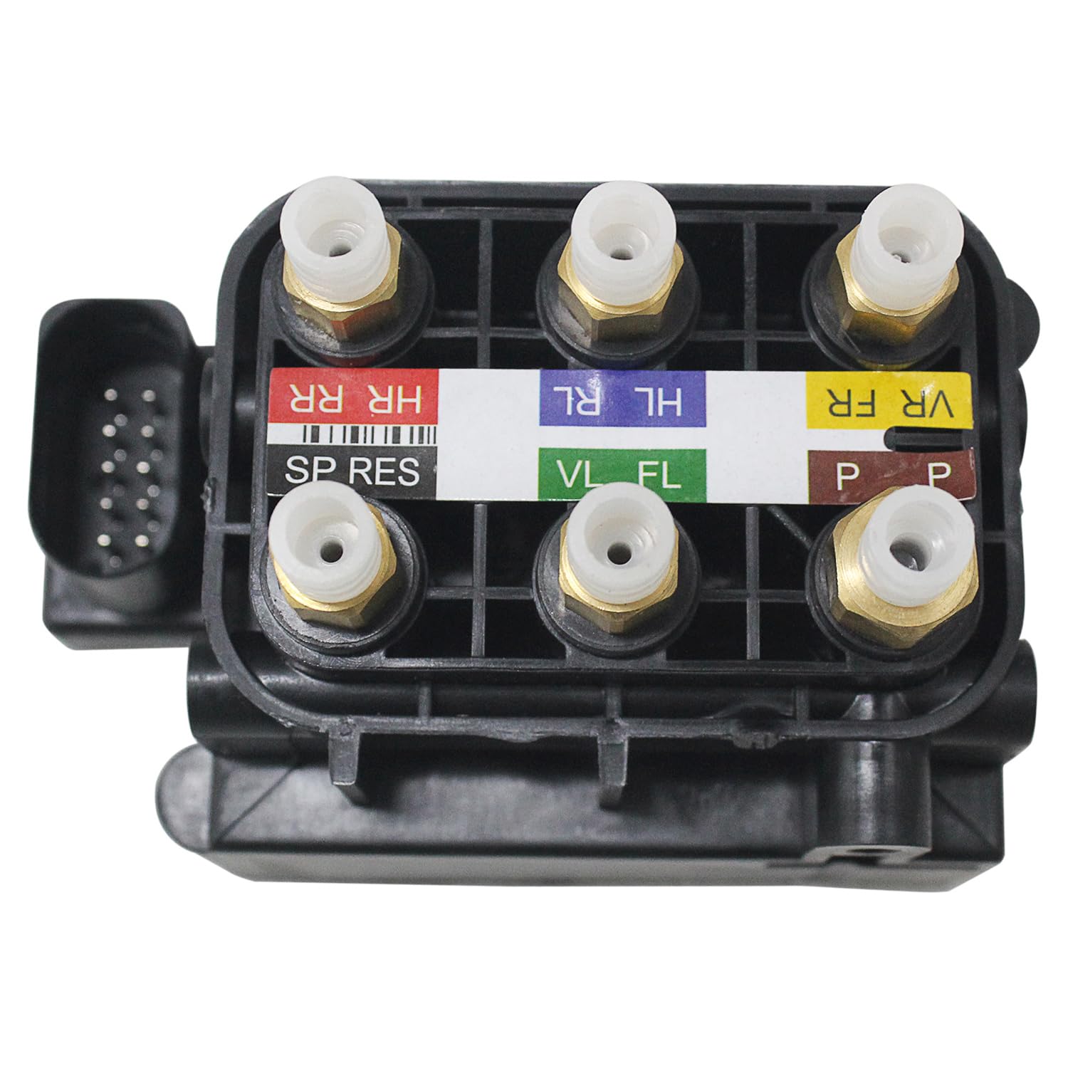 Luftfederung Kompressorventil Magnetblock Versorgung Steuergerät Luftversorgung Kompatibel mit 2006-2018 Mercedes Benz W164 W166 W221 W251 GL ML 2123200358 2513200058