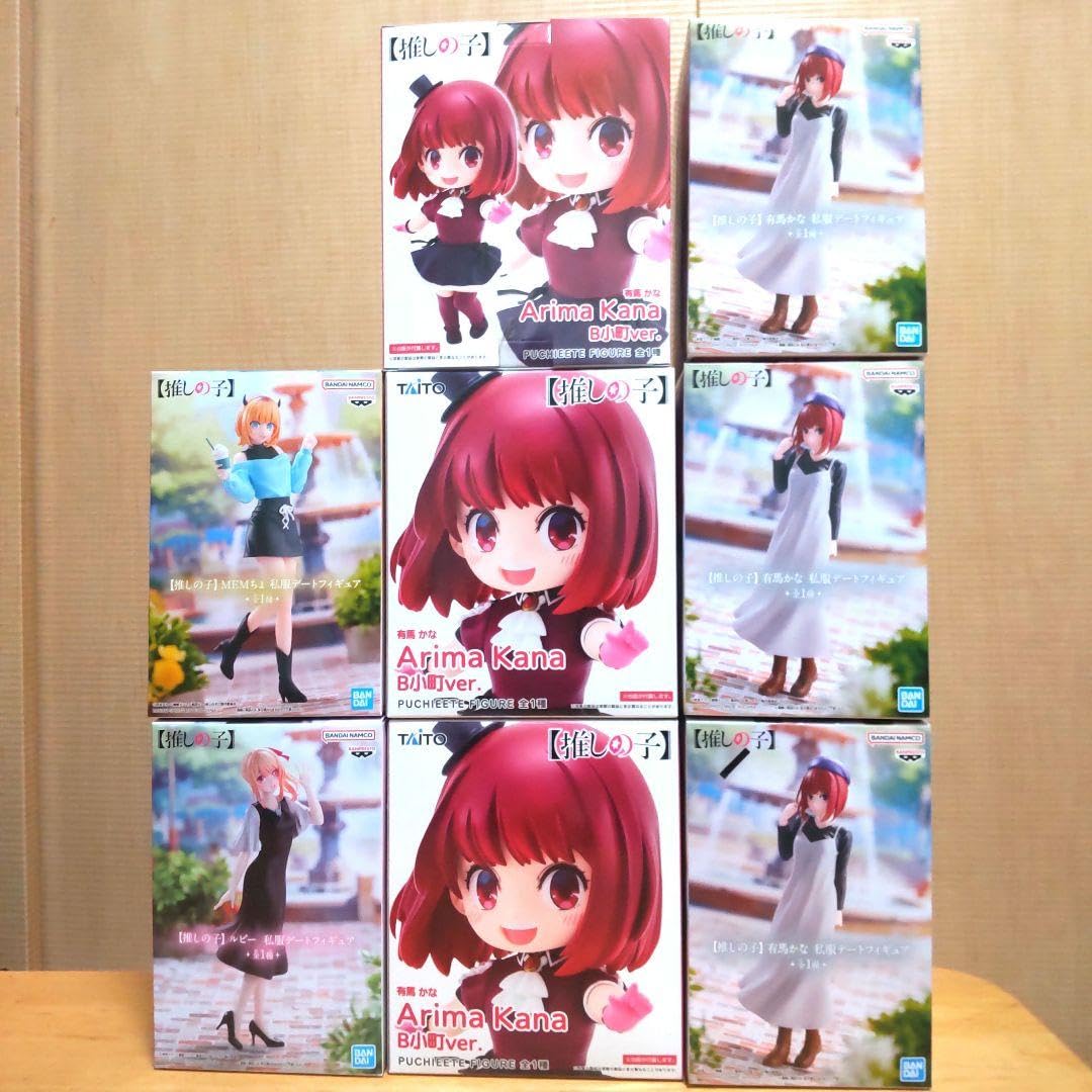 Amazon.co.jp: 推しの子フィギュア8点セット 有馬かな ルビー MEMちょ 