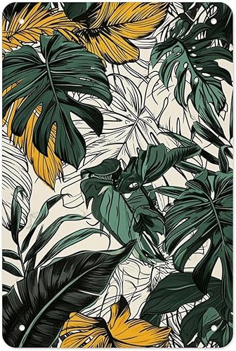 Miniatura 16 de Coastal Tulips with Ocean Waves Metal Tin Sign Wall Decor Retro Sign for Home Living Room Bedroom Coffee Wall Decor Halloween Christmas Gifts