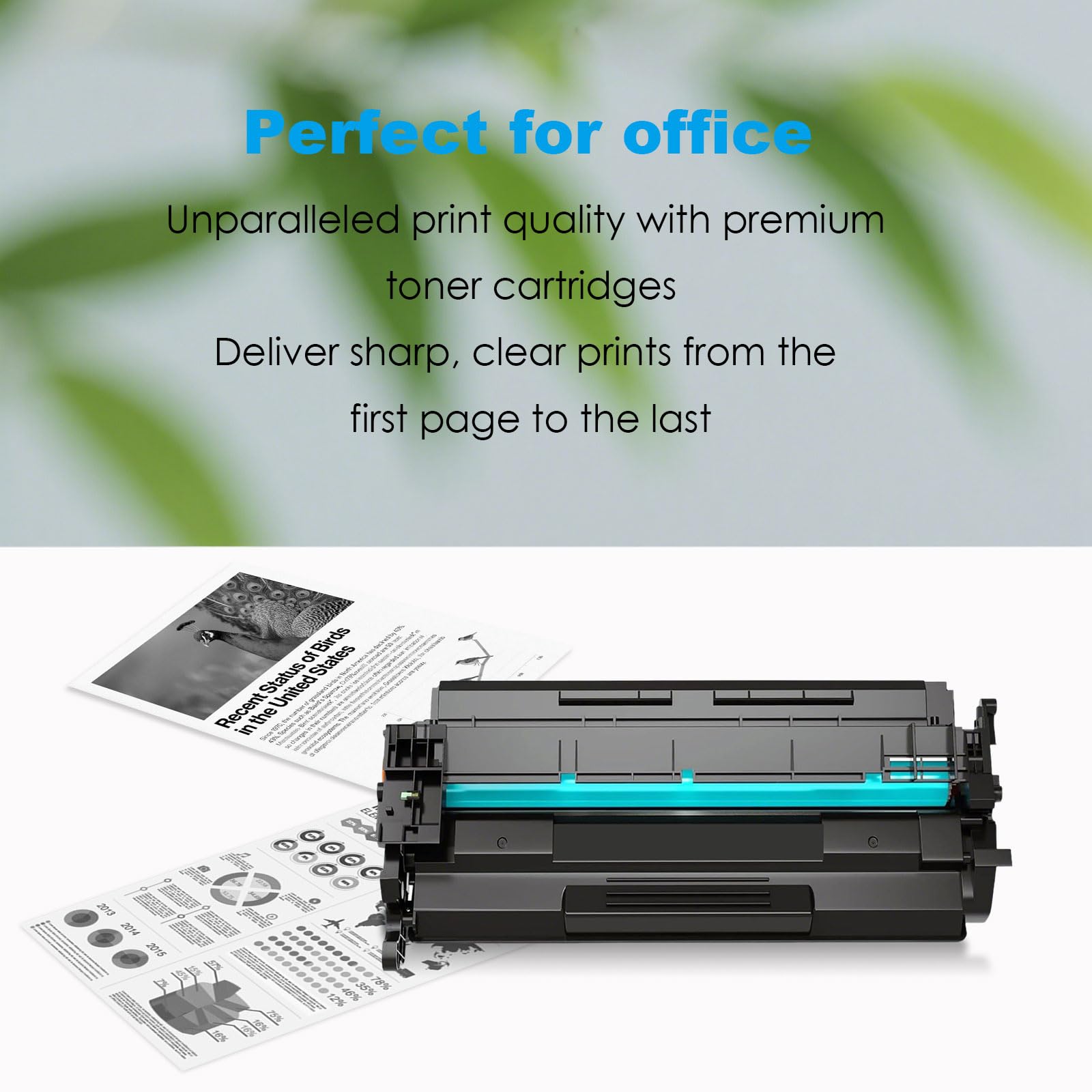 26A - Cartuccia toner di ricambio per HP 26A CF226A LaserJet Pro MFP M402dn M402n M426dw M426fdw M426fdn M402dw M402d M426 M402 (nero, confezione da 2), con chip