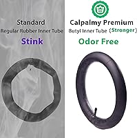 Vista 4 de Juego de tubos y neumáticos de repuesto de 16" para la parte trasera y 12.5" (2+1) para la parte delantera Compatible con neumáticos de carriola