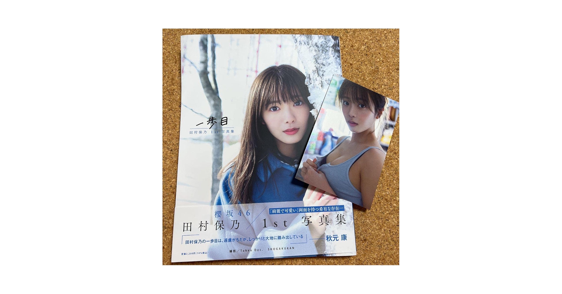 田村保乃　直筆サイン入り生写真 櫻坂46 「自業自得」 秘蔵生写真 田村保乃 直筆サイン入り生