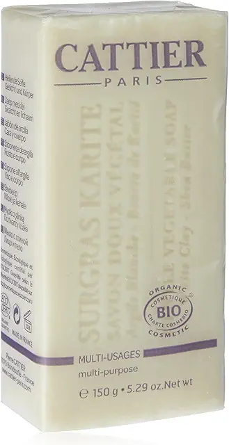 Jabón vegetal suave Surgras Karité BIO - Sabão natural para pieles secas