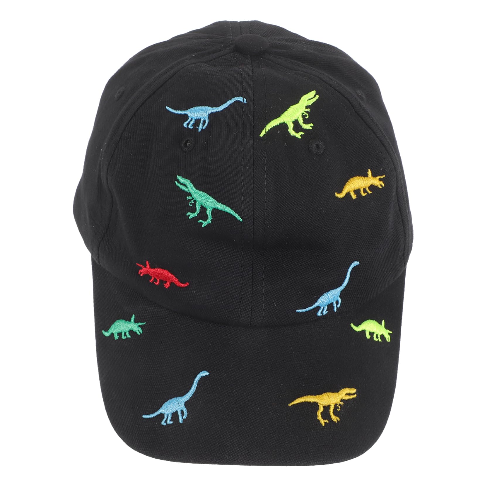 Toyvian Gorra de béisbol para pequeños Sombrero de béisbol pequeño Sol Sombreros de niña pequeña Sombreros de para niñas Gorra de algodón Black