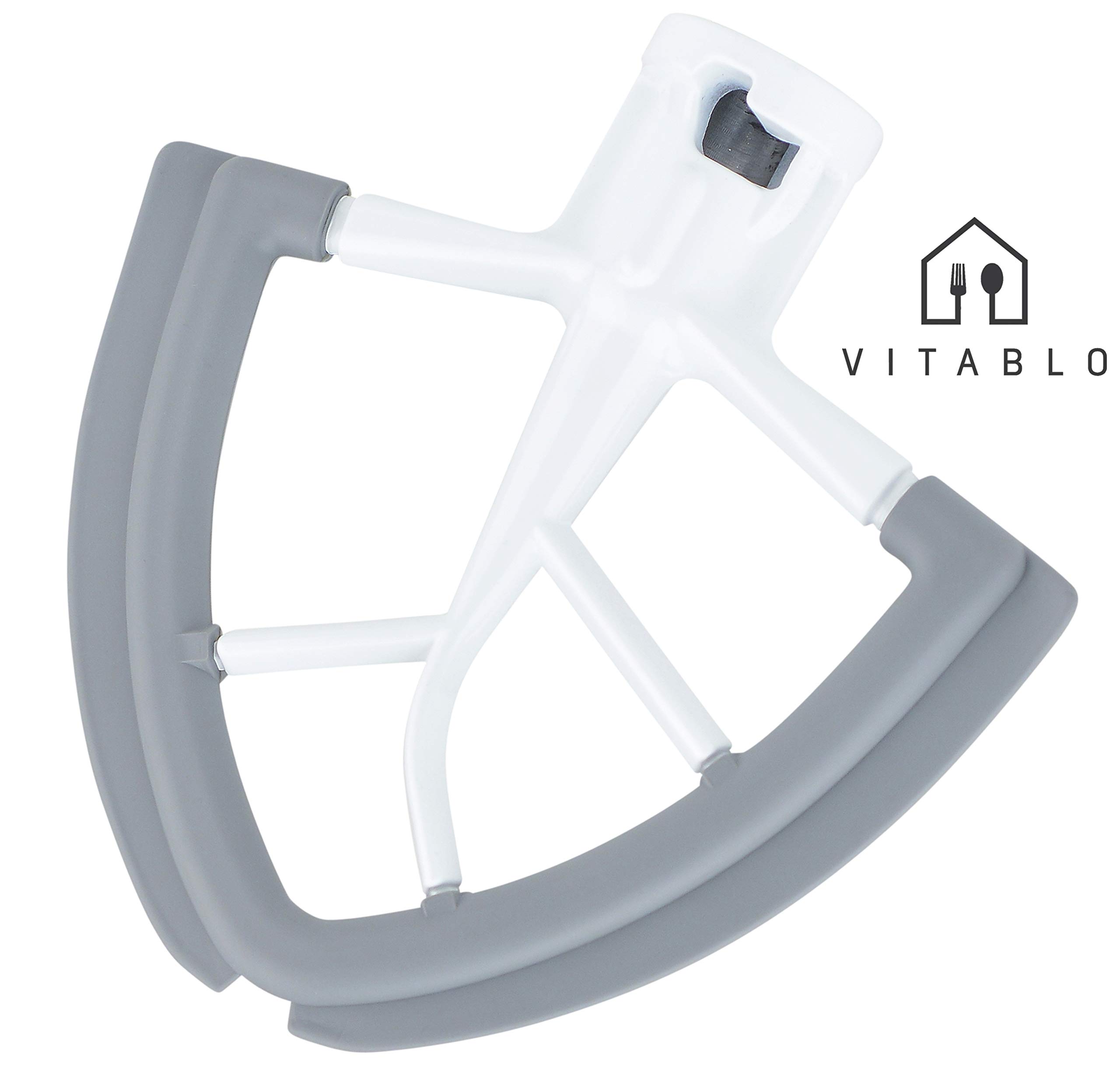 Vitablo Flex Edge Beater For KitchenAid Mixer 4 5 And 5 Quart Bowl