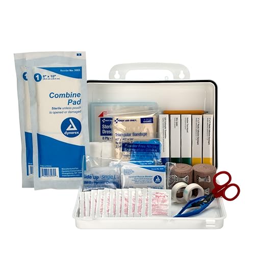 Miniatura 3 de First Aid Only 5217 - Kit de primeros auxilios de plástico resistente a la intemperie para 25 personas, 66 piezas