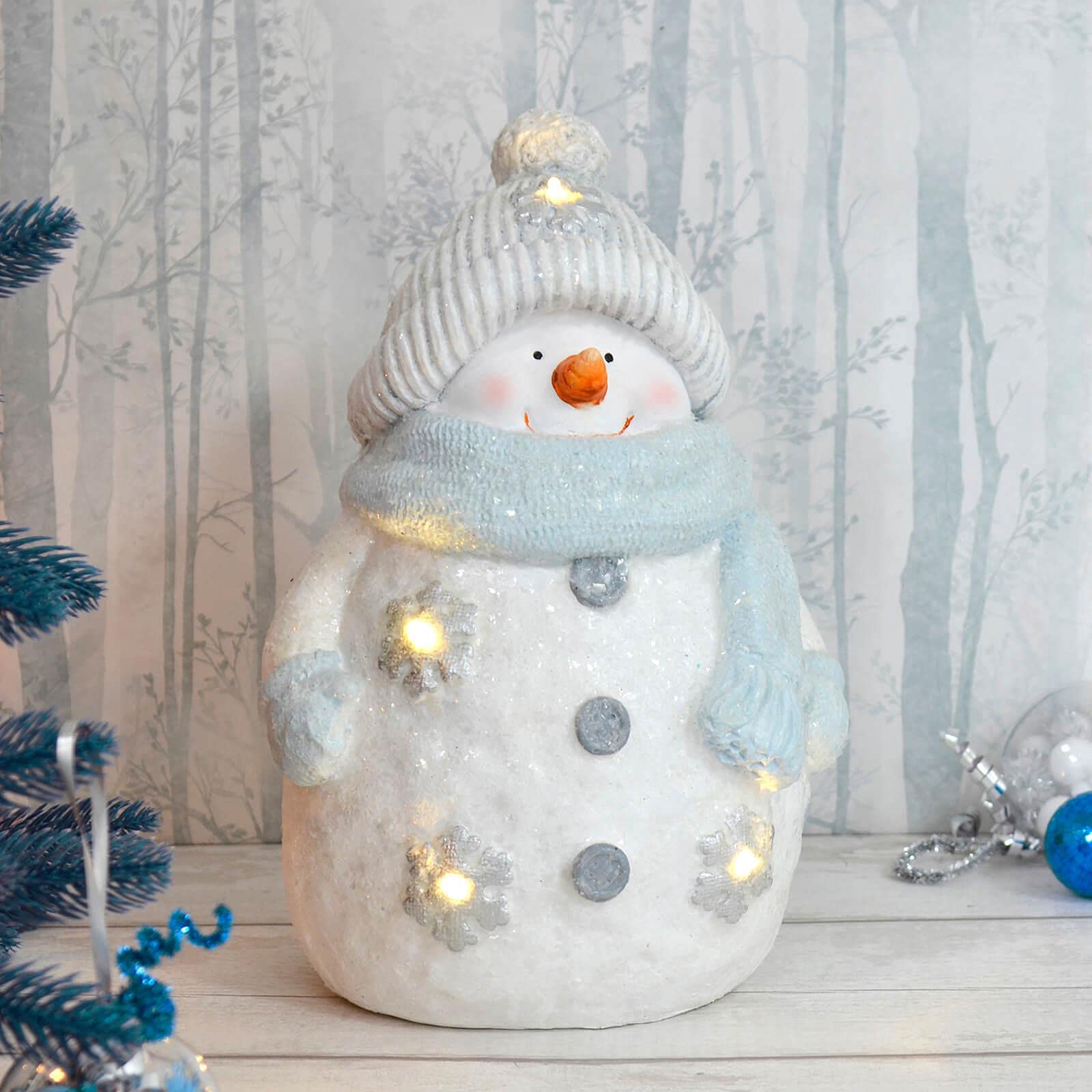 Mr Crimbo Snowman with LED Lights