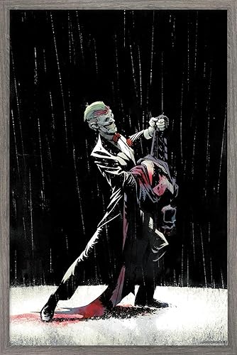 Miniatura 42 de Trends International DC Comics Joker - Póster de pared con texto en inglés "Dancing In The Dark", 34 pulgadas de largo x 22.4 W, versión premium sin