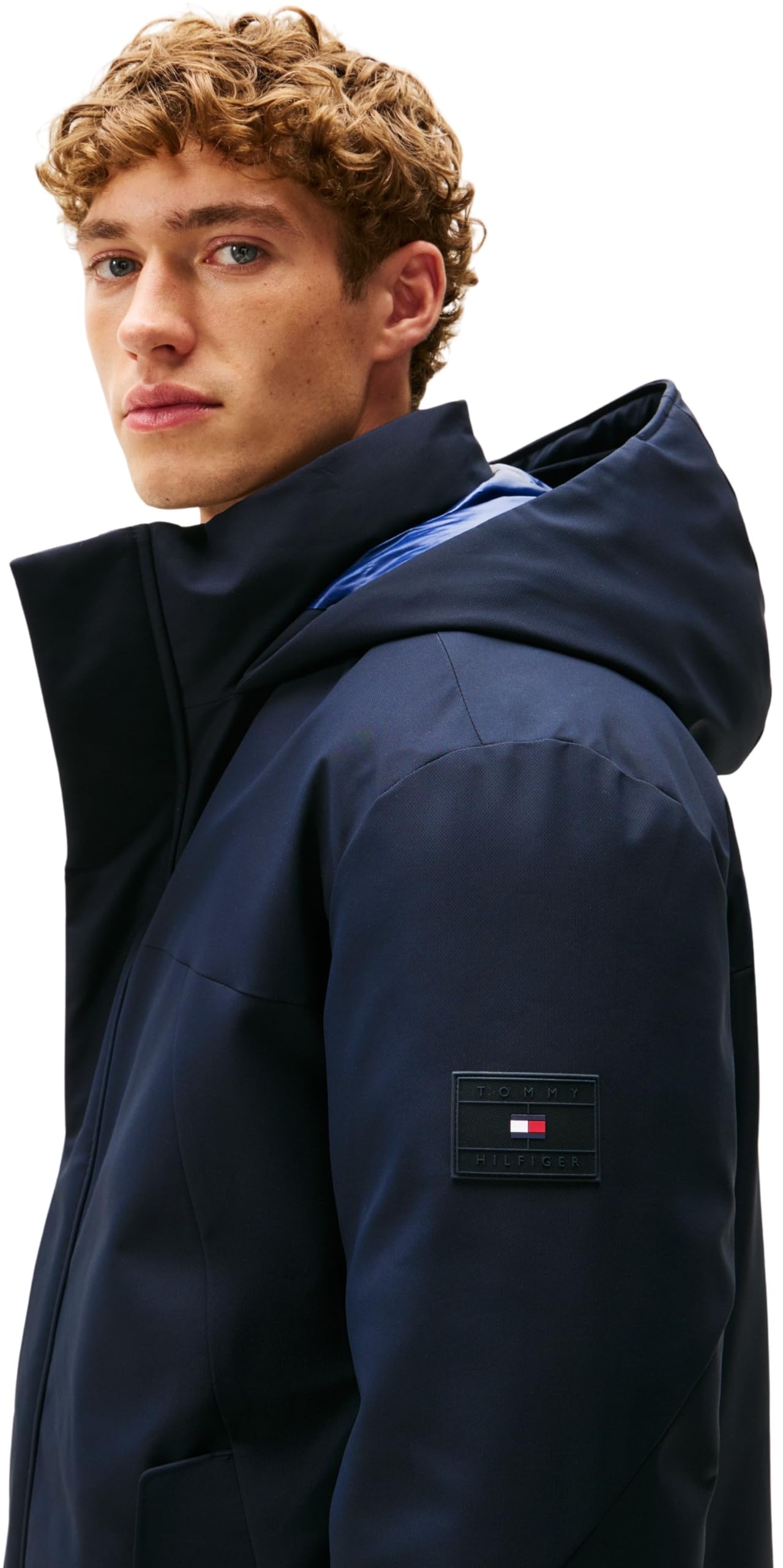 Tommy Hilfiger Abrigo Hombre Tech Padded Parka con capucha