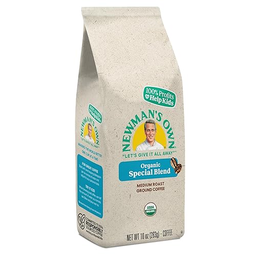 Vista 38 de Newman's Own Organics Newman's Breakfast Blend, café molido, tostado medio, bolsa de 10 onzas