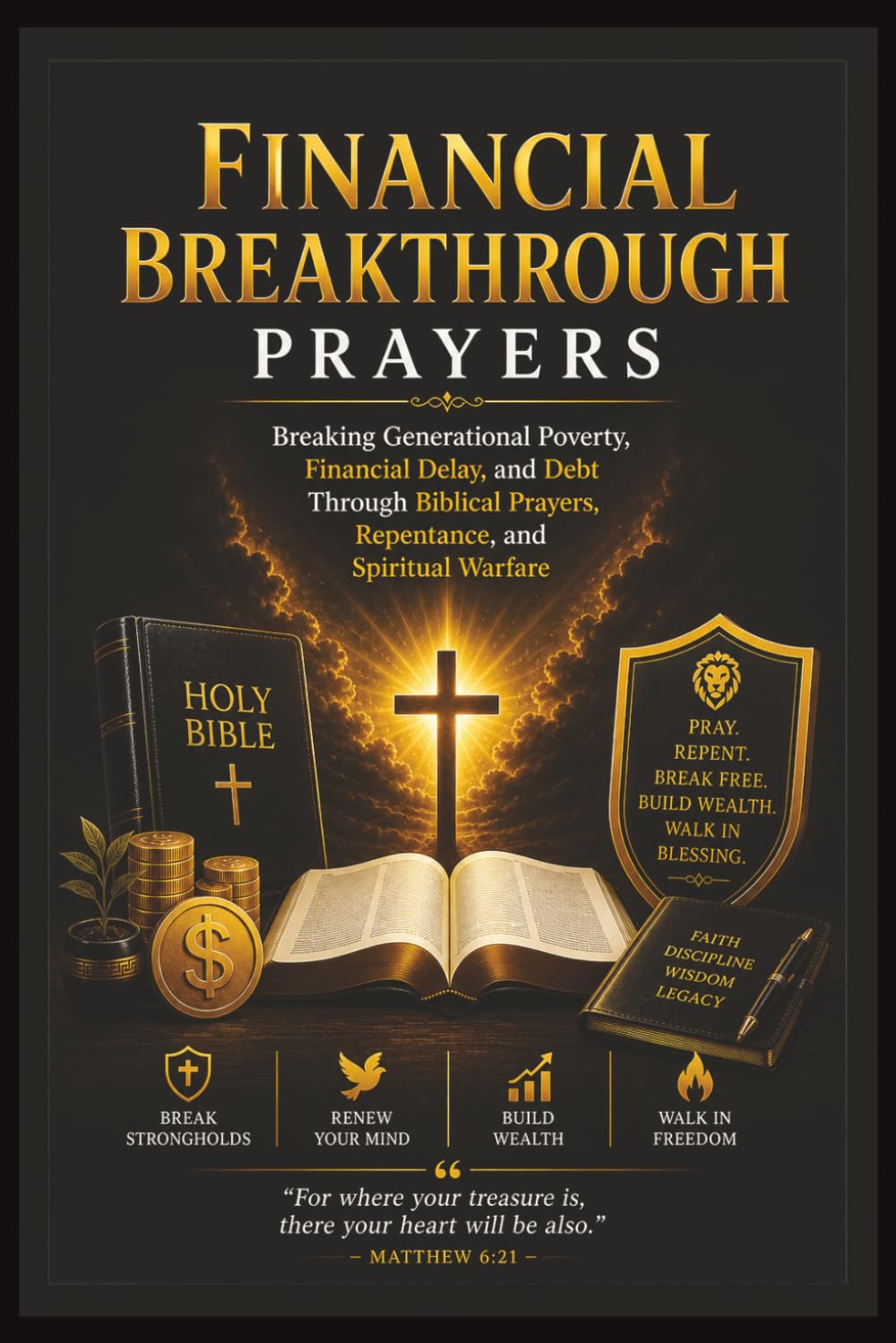 Financial Breakthrough Prayers: Breaking Generational Poverty, Financial Delay, and Debt Through Biblical Prayers, Repentance, and Spiritual Warfare