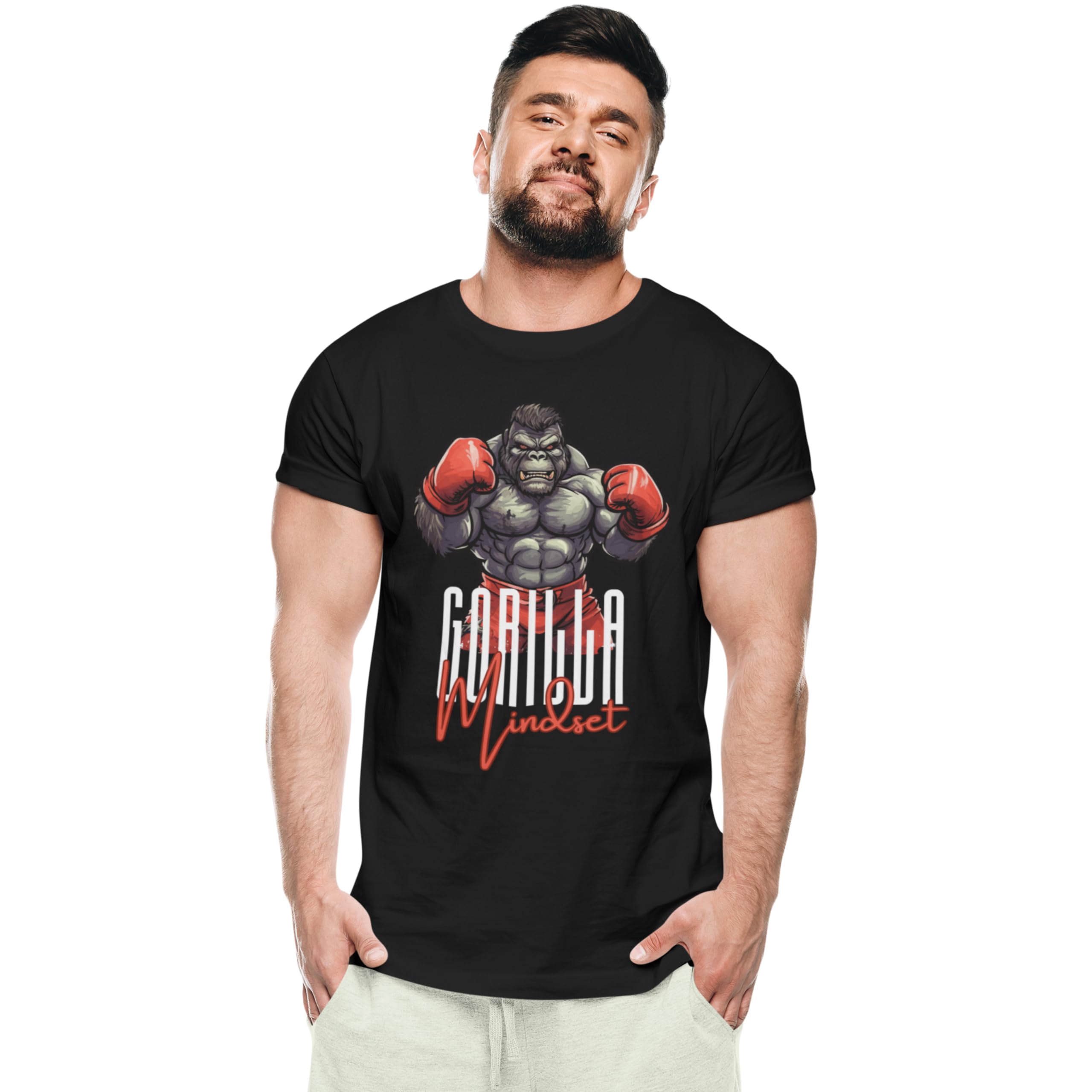 IRONCLAW ™ - Gorilla Mindset Fitness and Motivation | Premium Cotton Tshirt