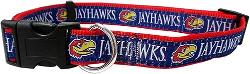 Miniatura 38 de Collar para mascotas NCAA - Resistente, fuerte, duradero y ajustable, collar de perro NCAA -, Alabama Crimson Tide, S, Team Colors Marea carmesí