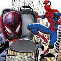 Vista 6 de Bioworld Marvel Spider-Man Lenticular Comic Superhero - Bolsa de almuerzo aislada de 10 pulgadas