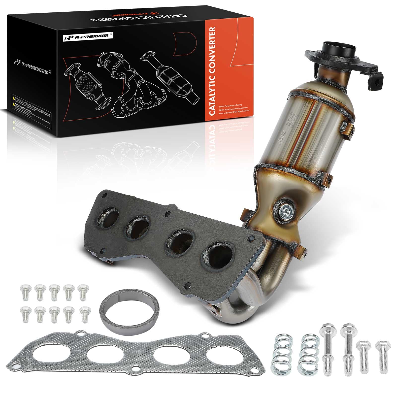 Amazon.com: A-Premium Front Exhaust Manifold Catalytic Converter