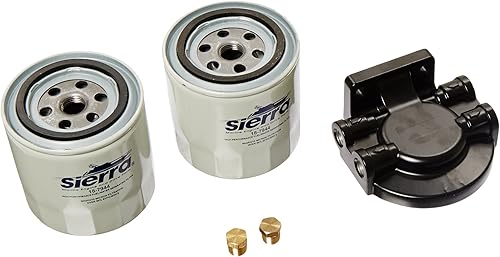 Sierra 18-7983-2 Kit de filtro de combustible marino de 10 micrones para motor inyectado de combustible