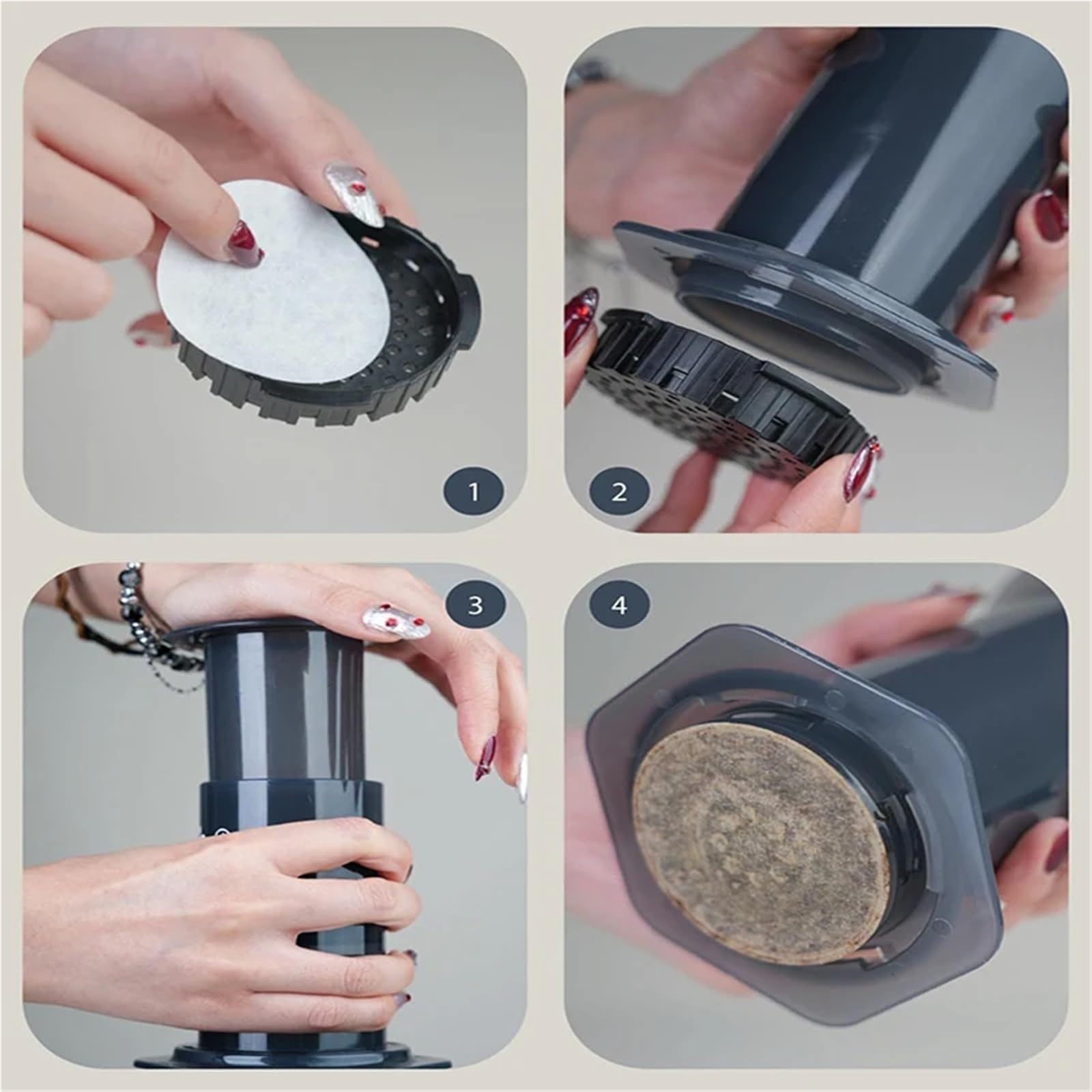 1500 pezzi Filtri for caffè di carta rotondi monouso for for Utensili for Per Macchine Pour-Over(Coffee)