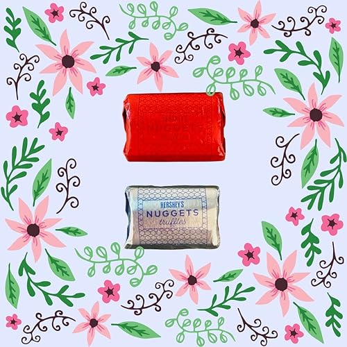 Miniatura 3 de Hershey Nuggets Trufas de chocolate negro con leche y chocolate negro con un centro rico y cremoso a granel envueltas individualmente en papel de