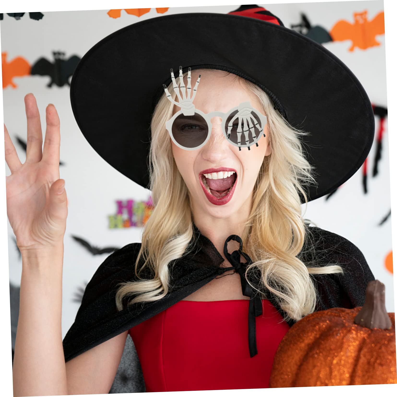 SOIMISS 20stücke Halloween Partybrillen Lustige Dekorative Augenweiden Für Kostümpartys Fotorequisiten Weißen Und Goldenen Designs Für Unvergessliche Momente
