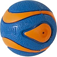 Vista 4 de Chuckit Ultra Squeaker Ball pequeña (1 paquete)